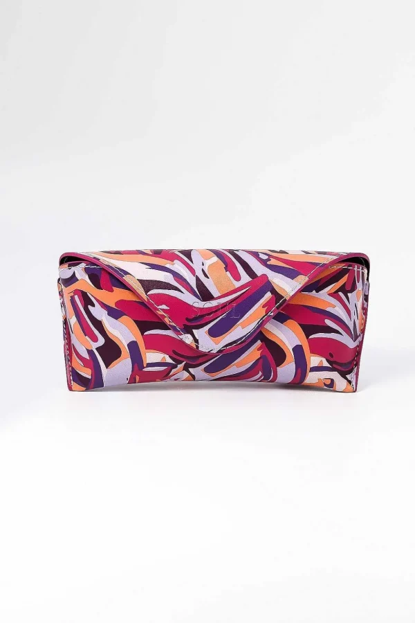 Abstract Colour Sunglass Case