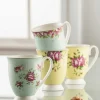 Archive Rose Ceramic 4 Piece Mug Set