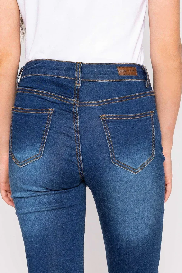 Ashley Denim Jeans In Indigo