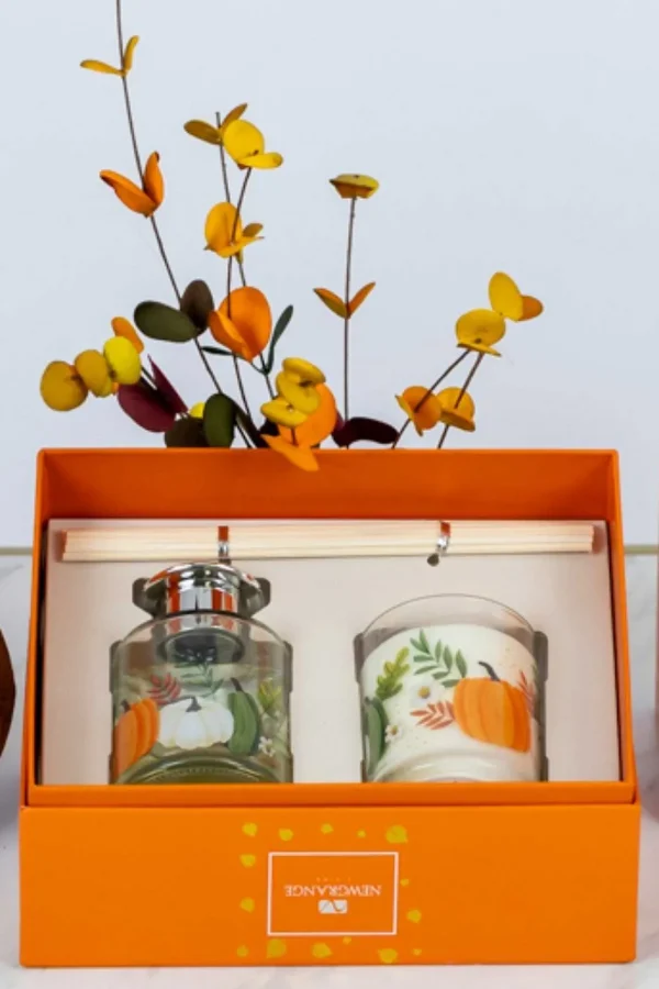 Autumn Harvest Candle And Diffuser Set