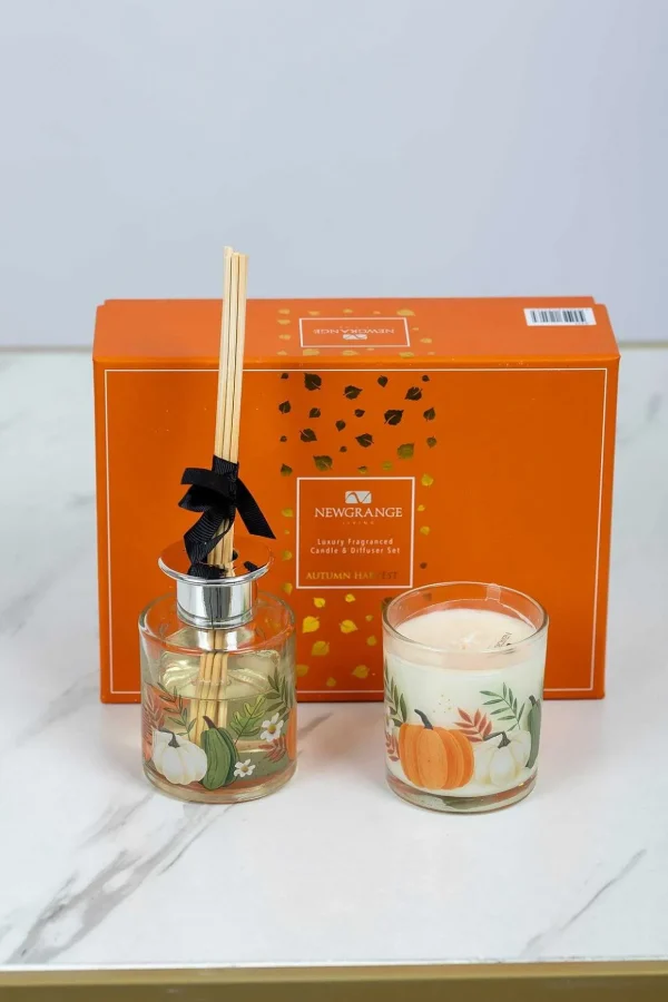 Autumn Harvest Candle And Diffuser Set