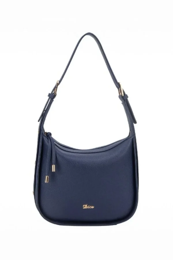 Bali Curve Shoulder Bag In Navy