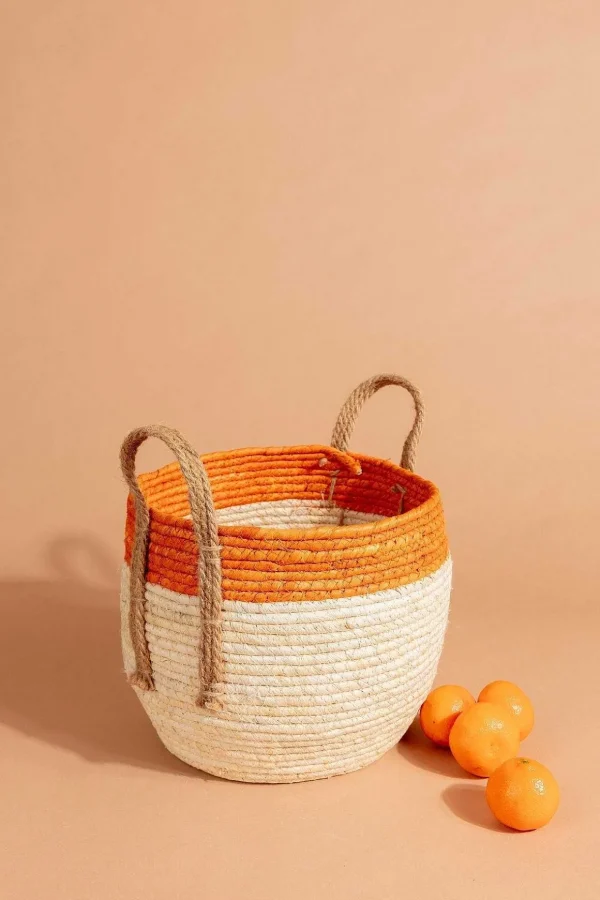 Basket With Handles