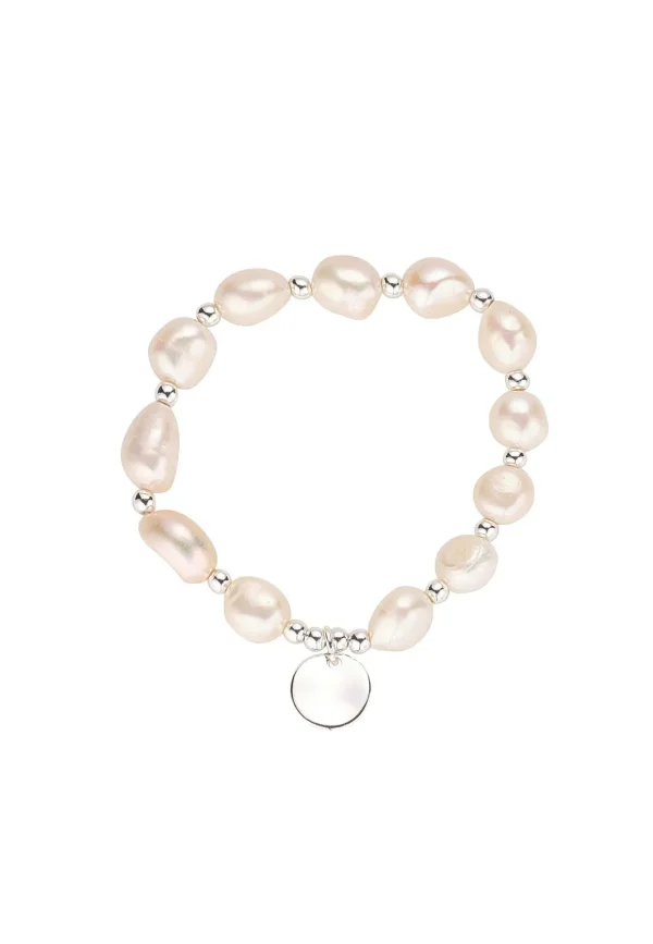 Bella Freshwater Pearl Silver Bracelet