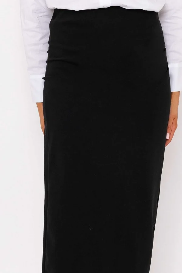 Black Midi Skirt