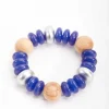 Blue Beaded Bracelet