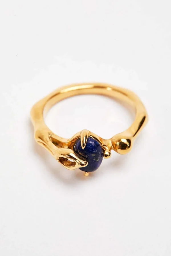 Blue Lapis Ring Size 7