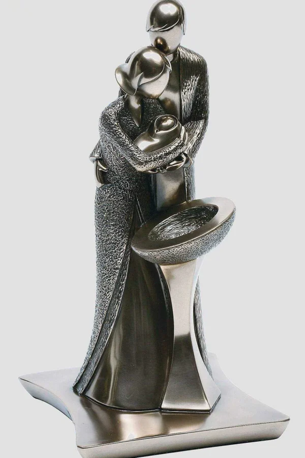 Bronze Christening Font Sculpture