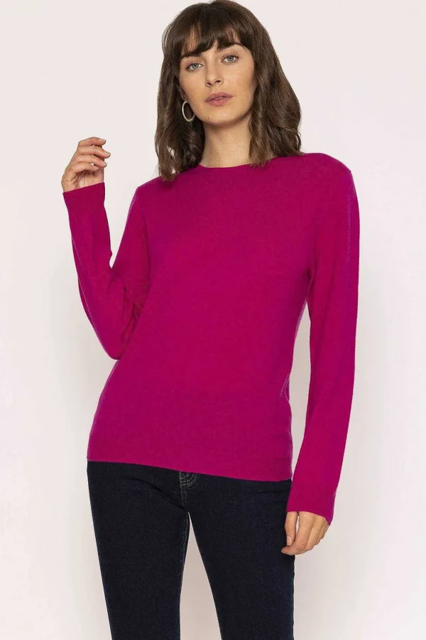 100% Cashmere Knit In Pink