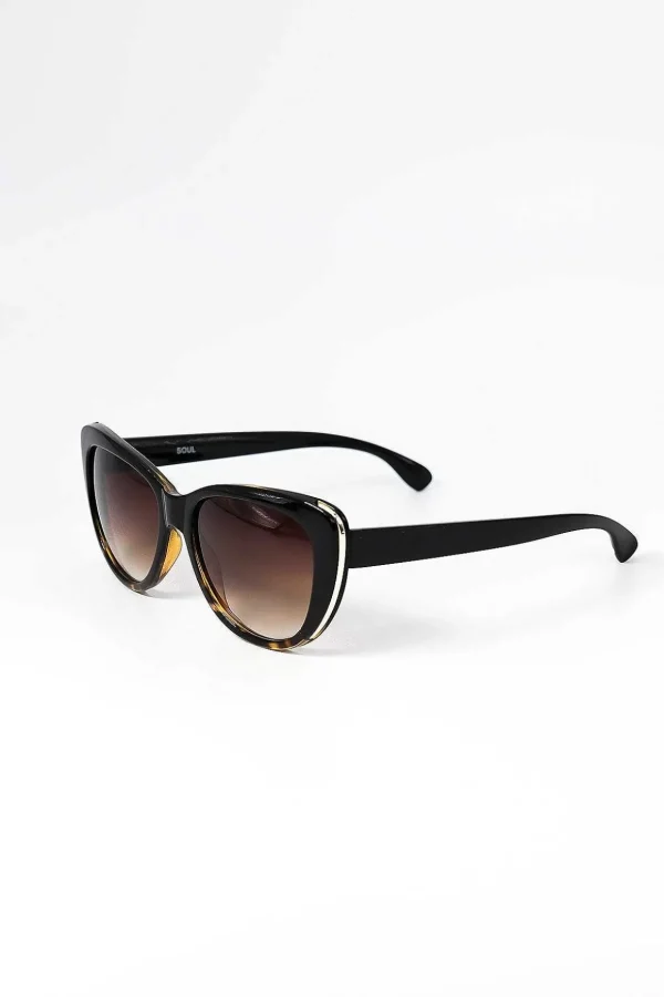 Cateye Sunglasses In Brown