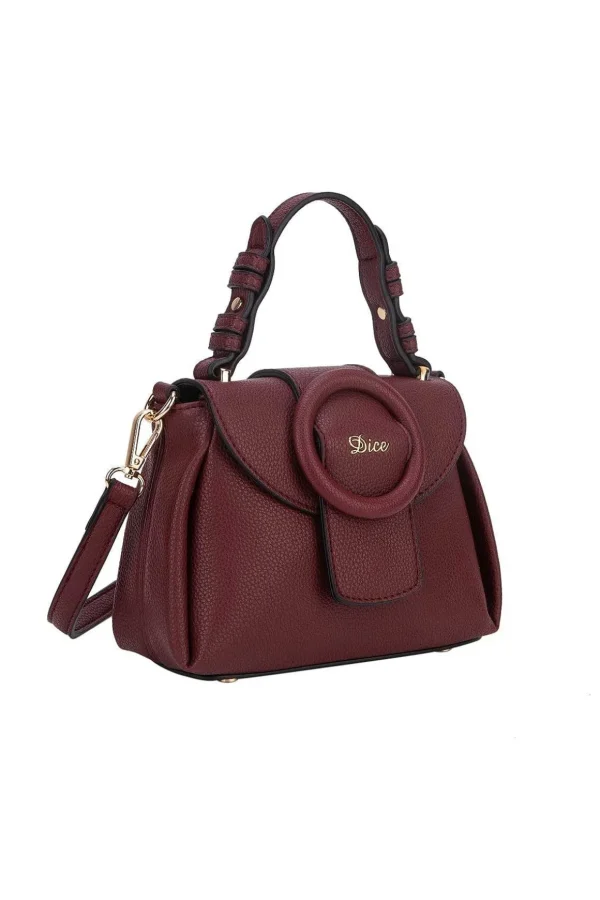 Celia Crossbody Bag In Burgundy