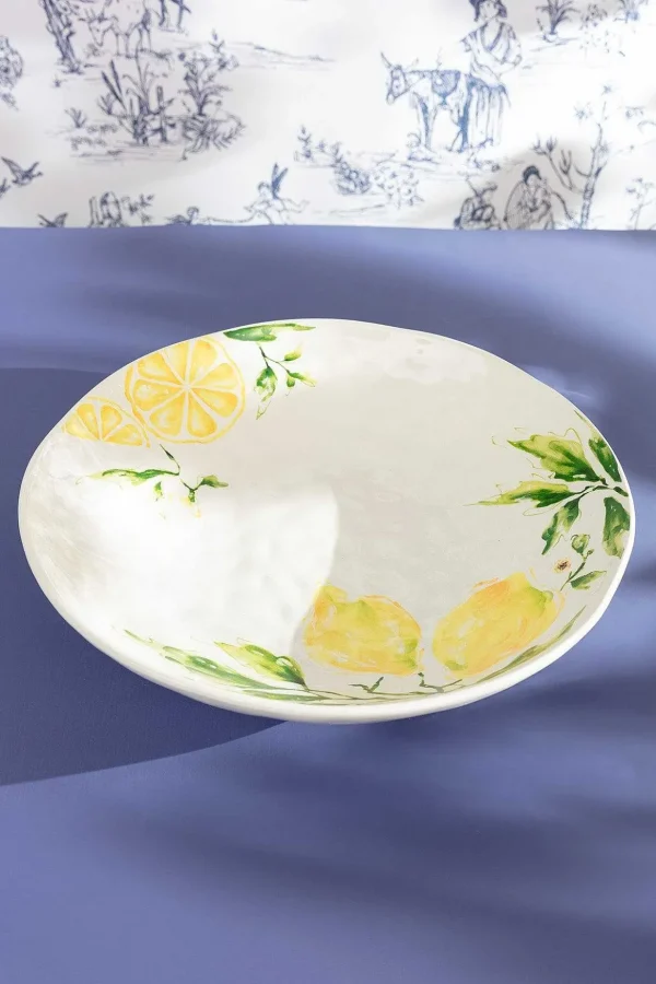 Ceramic Lemon Serving Dish