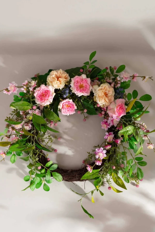 Cherry Blossom Door Wreath