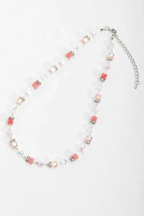 Coral Beaded Necklace