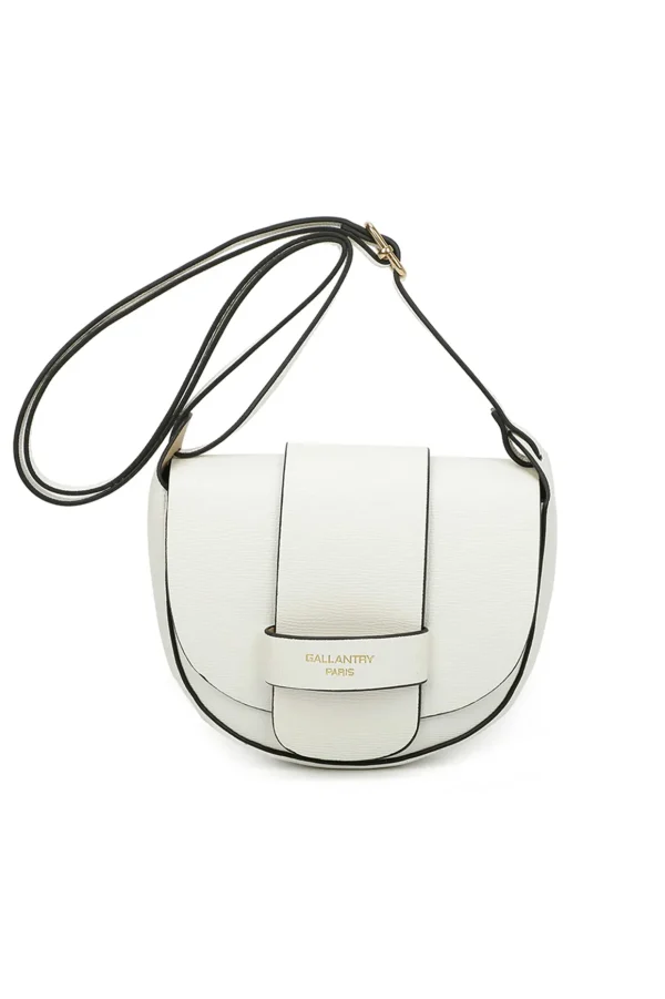 Crescent Crossbody In White