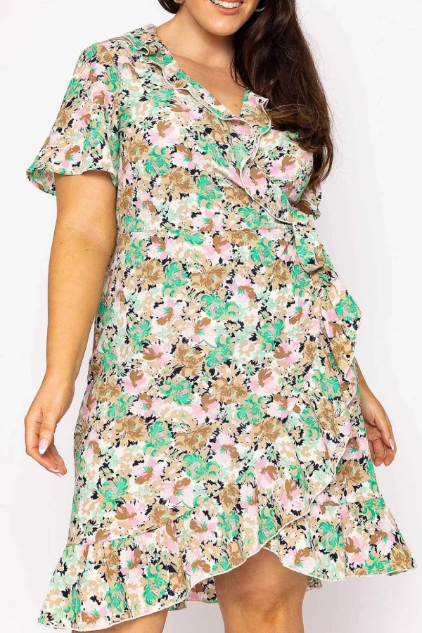 Curve - Delilah Dress In Green