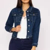 Denim Jacket In Dark Blue