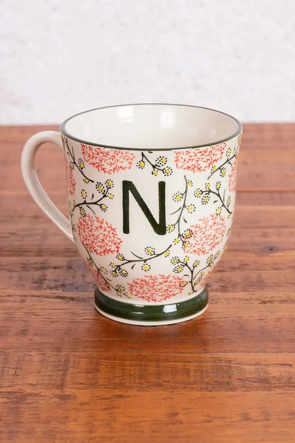 Eclectic Alphabet Mug N