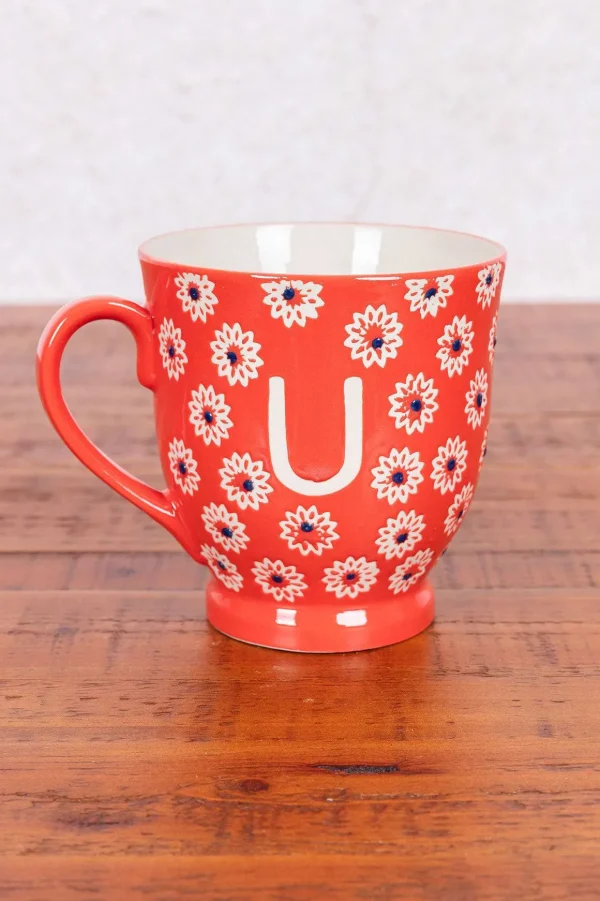 Eclectic Alphabet Mug U