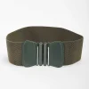 Elasticated Khaki Belt