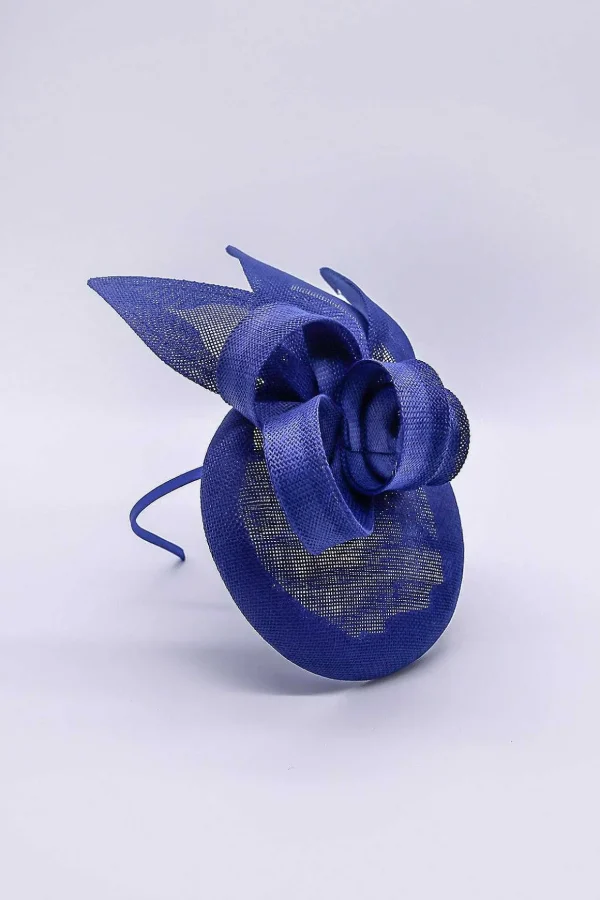 Fascinator In Cobalt