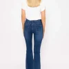 Flare Denim Jeans In Indigo