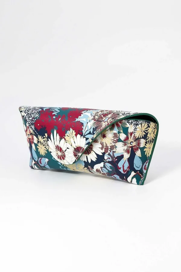 Floral Print Sunglass Case