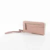 Front Zip Purse In Pink