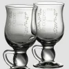 Glass Irish Coffee Set