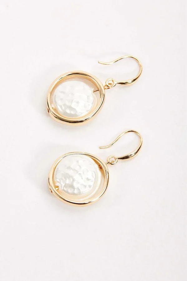 Glass Pearl Earrings