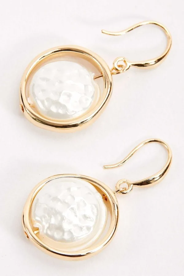 Glass Pearl Earrings