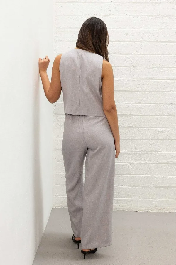 Grey Tailored Waistcoat