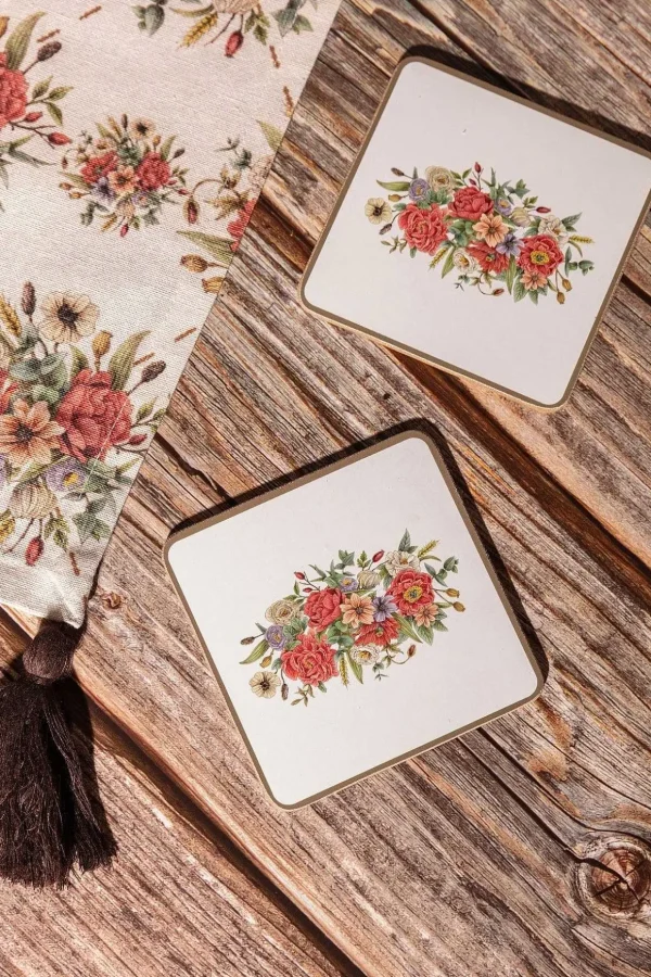 Heritage Set Of 6 Coasters