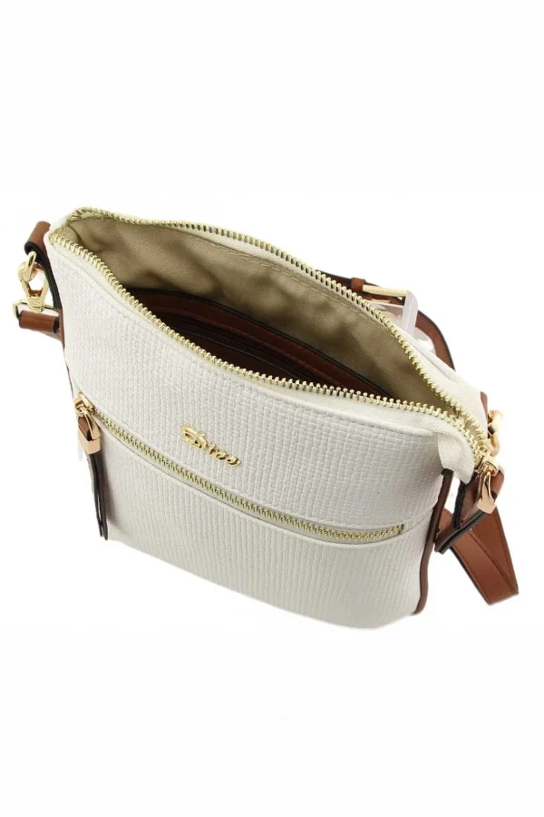 Jade Crossbody Bag In White