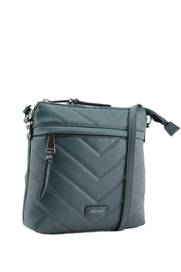 Laja Quilted Crossbody Bag In Navy