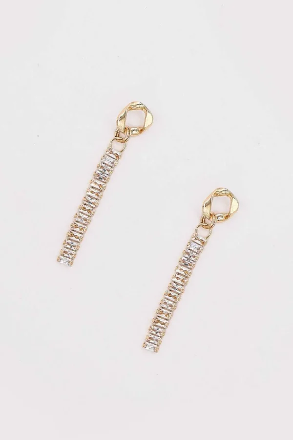 Long Earrings In Gold