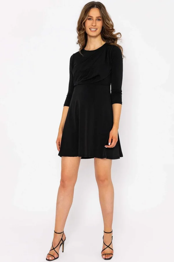 Meghan Black Mini Dress