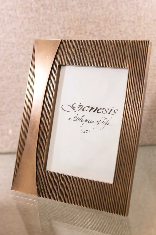 Modern Bronze Frame 7 X 5