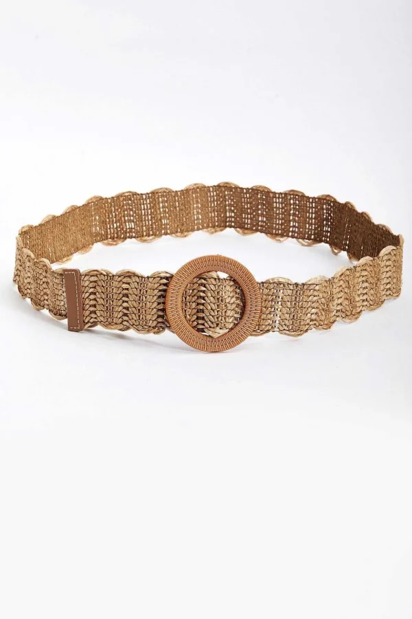 Natural Weave Waist Belt