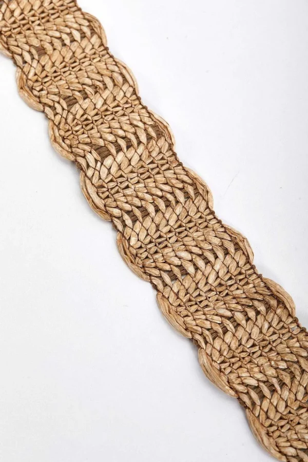 Natural Weave Waist Belt