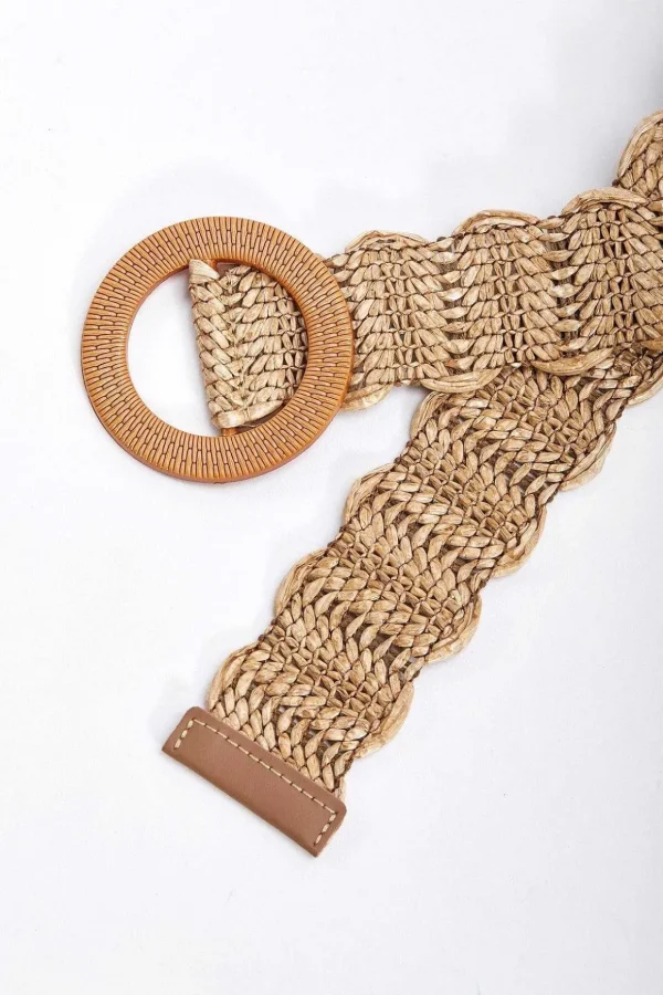 Natural Weave Waist Belt