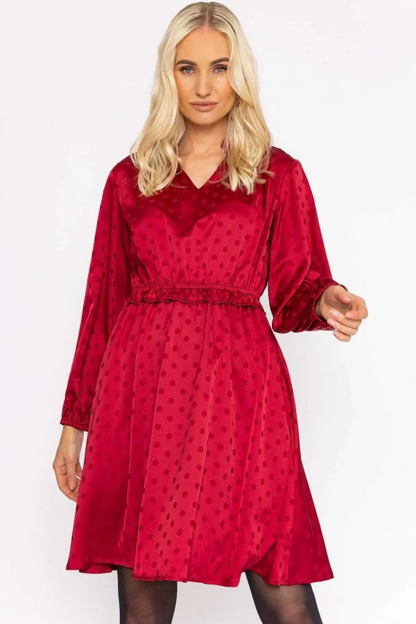 Nicola Dress In Red