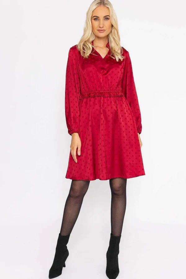 Nicola Dress In Red