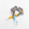 Paisley Neckerchief Scarf In Yellow