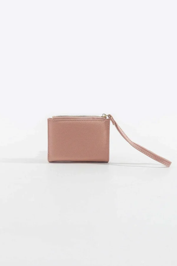 Petite Glower Clasp Purse In Pink