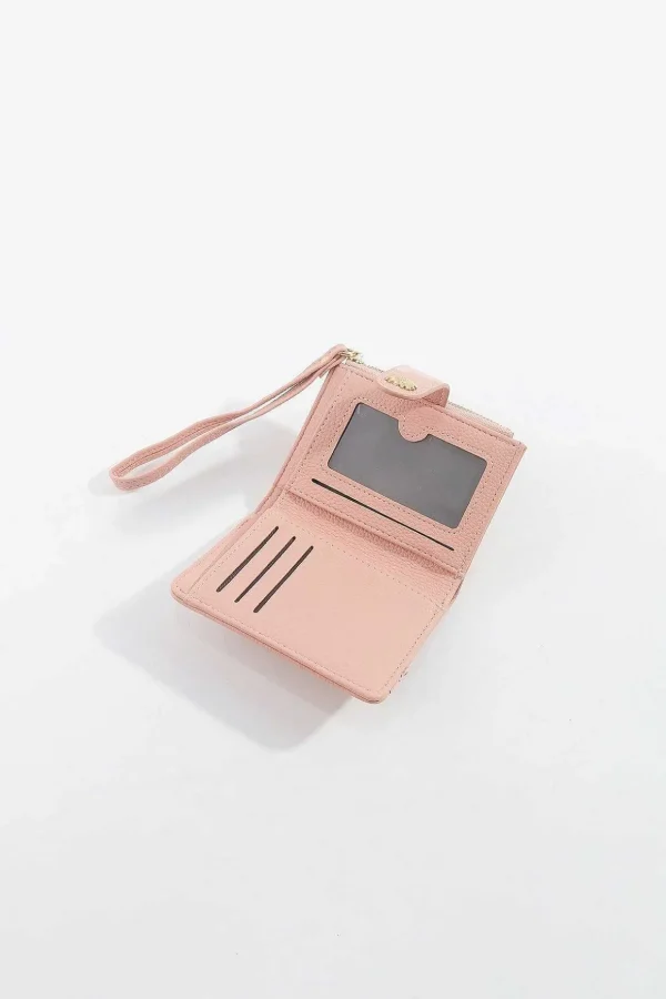 Petite Glower Clasp Purse In Pink