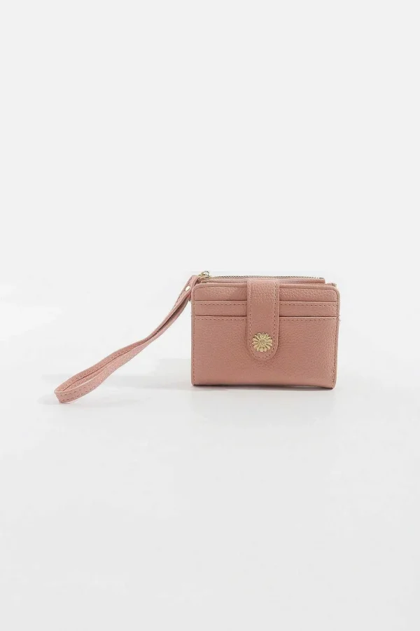 Petite Glower Clasp Purse In Pink