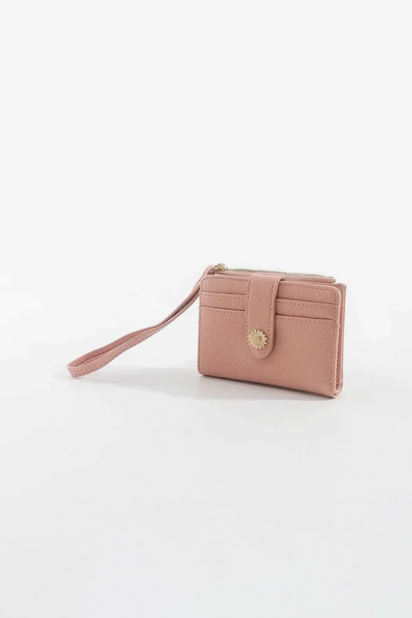 Petite Glower Clasp Purse In Pink