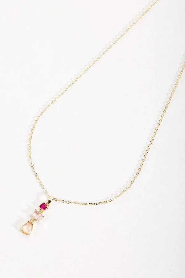 Pink Jewel Necklace