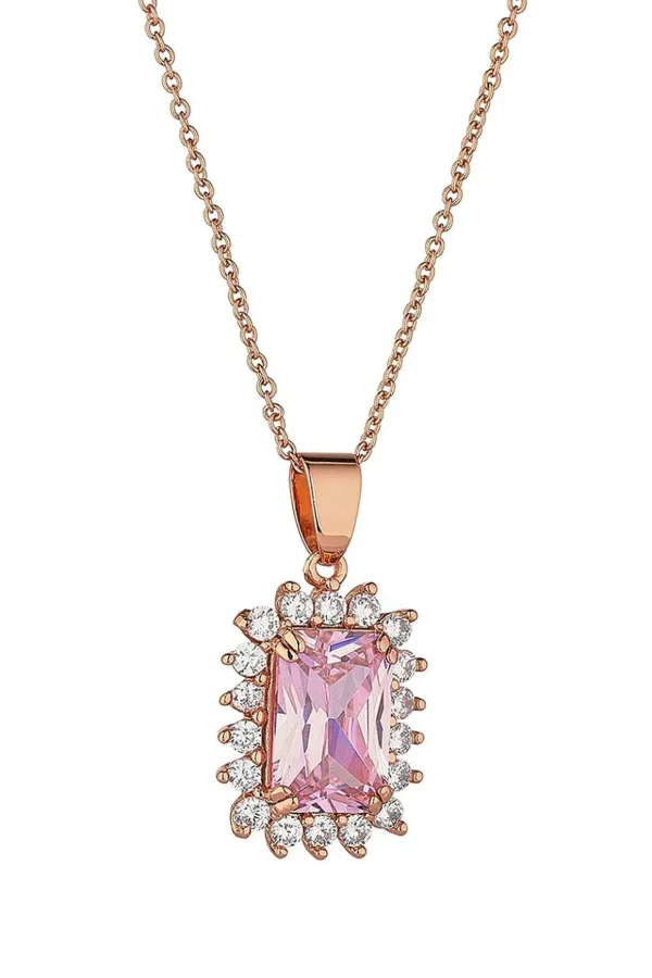 Pink Rose Gold Pendant